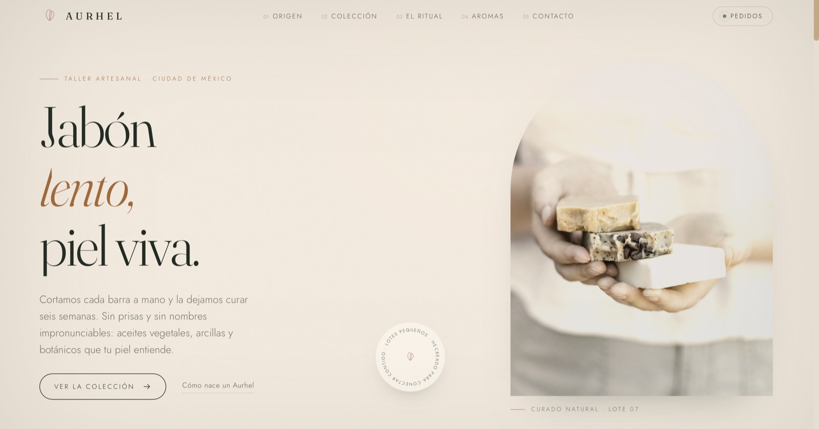 Sitio web Aurhel